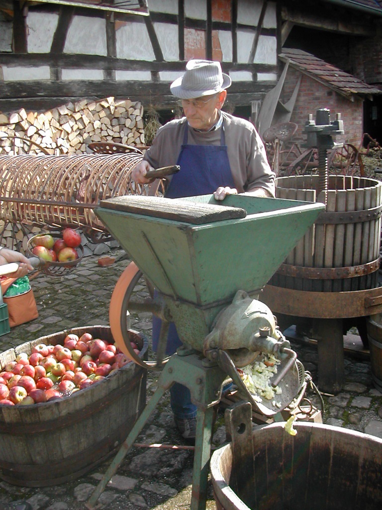 Pommes, pommes et jus de pommes