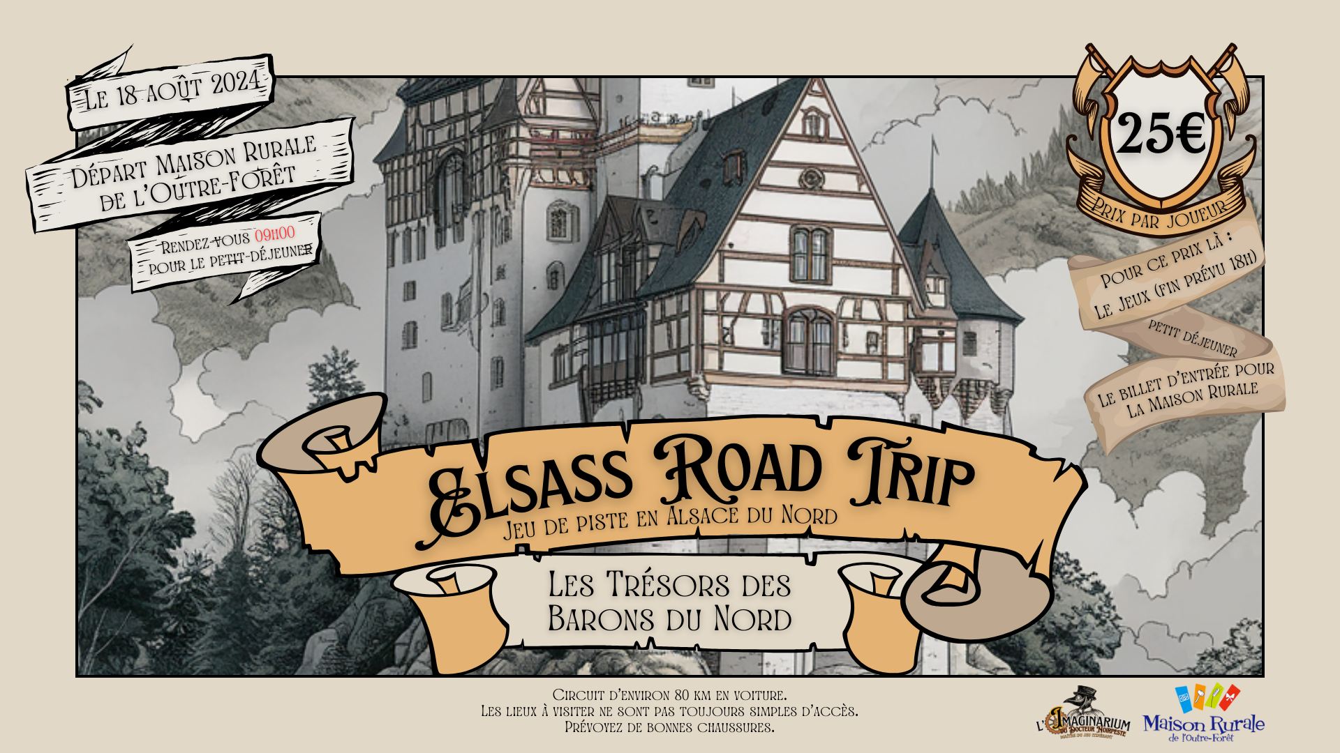 Jeu de piste “Elsass Road Trip Aventure