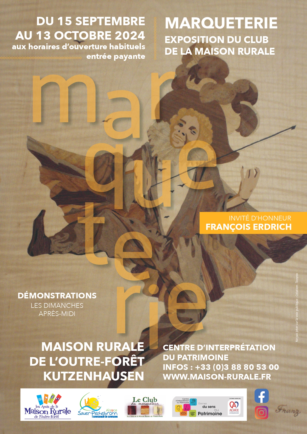 Exposition du club de marqueterie