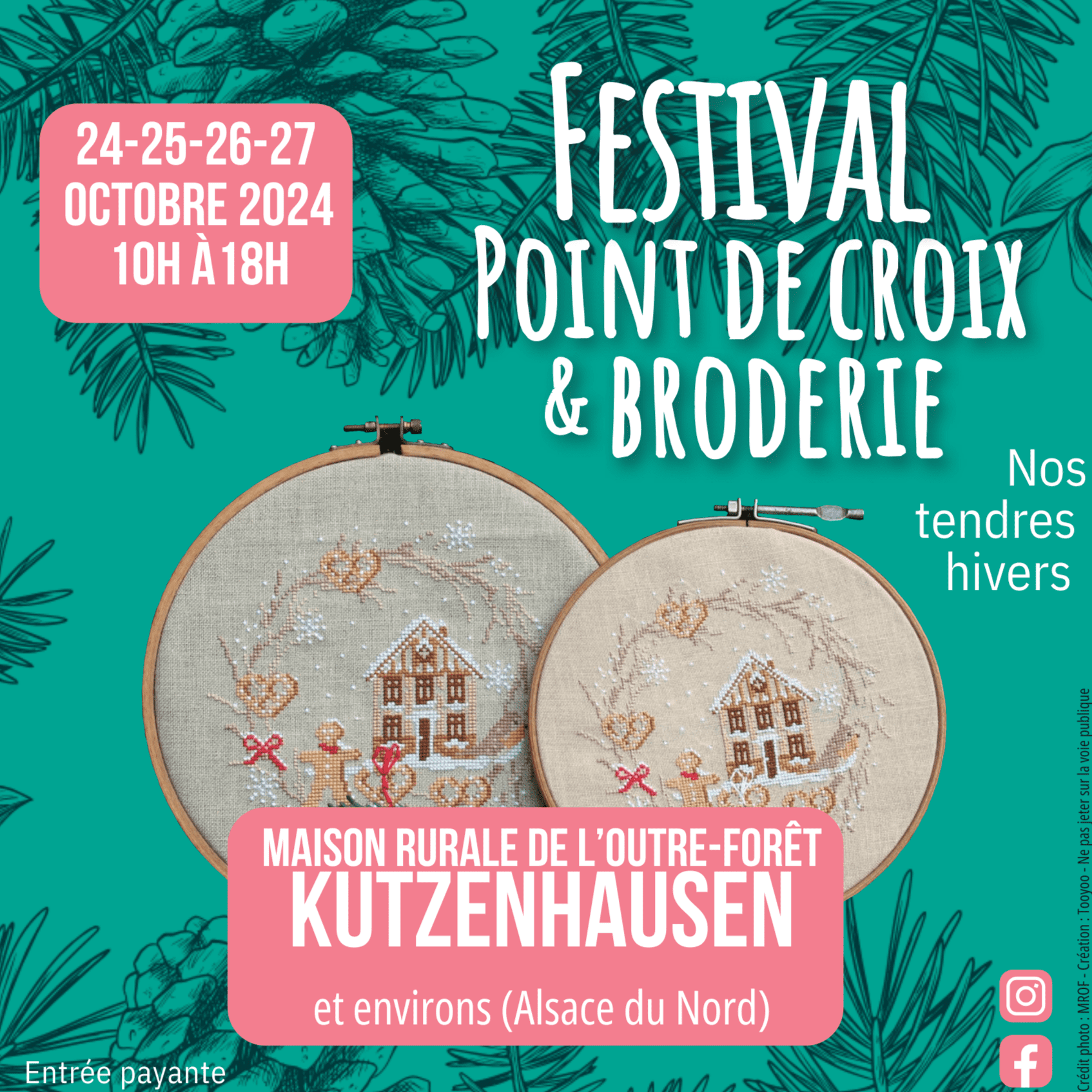 Festival "Point de croix et broderie"