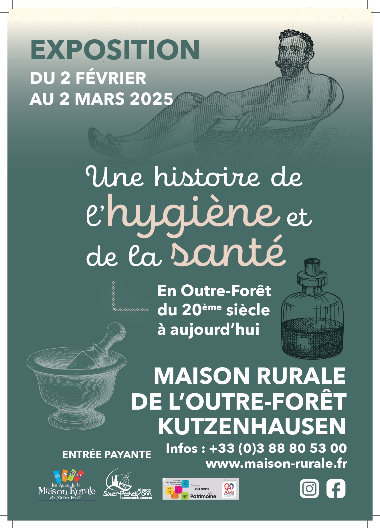 Une histoire de l'hygiène et de la santé en Outre-Forêt du 20ème siècle à aujourd’hui